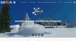 Desktop Screenshot of mountain-guide-adventure.com