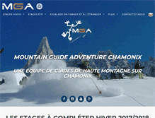 Tablet Screenshot of mountain-guide-adventure.com